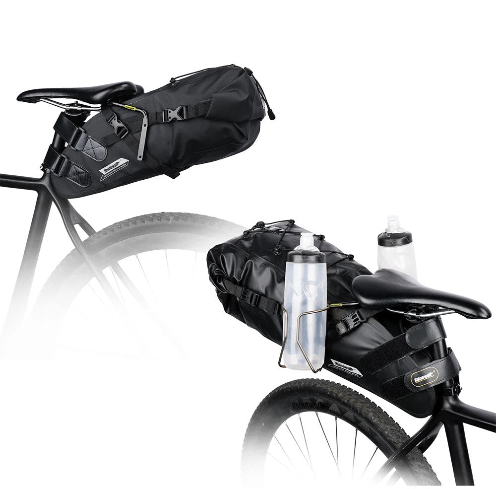 10L-13L Waterproof Bicycle Bag with Stabilizer Bracket