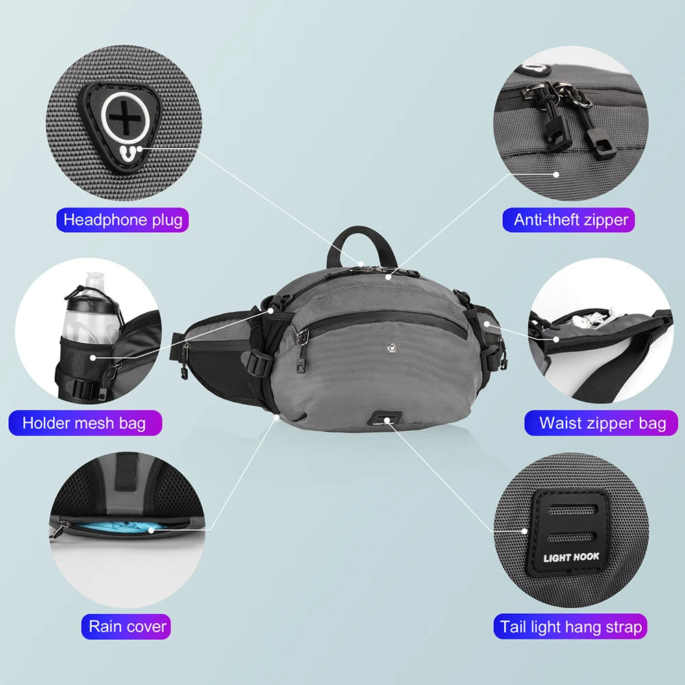 Waterproof Bike Handlebar Bag - Multifunctional Cycling Accessory