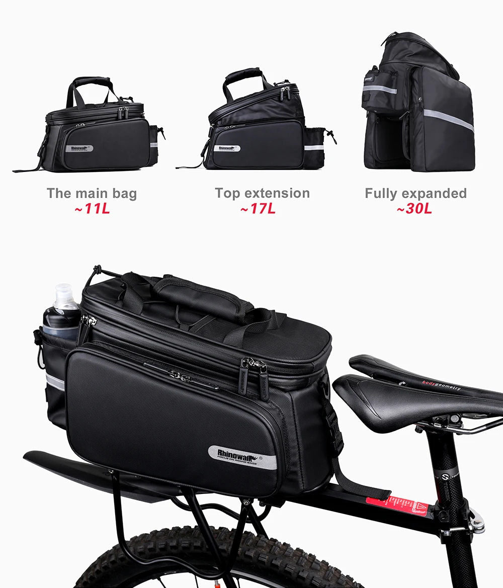 Waterproof 30L Bicycle Bag for MTB and Travel