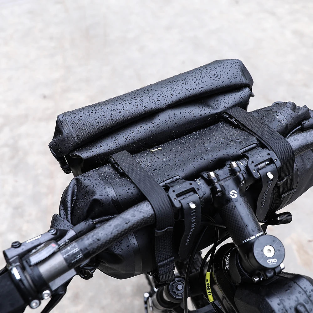 Waterproof Bike Handlebar Bag - 4L-12L Capacity