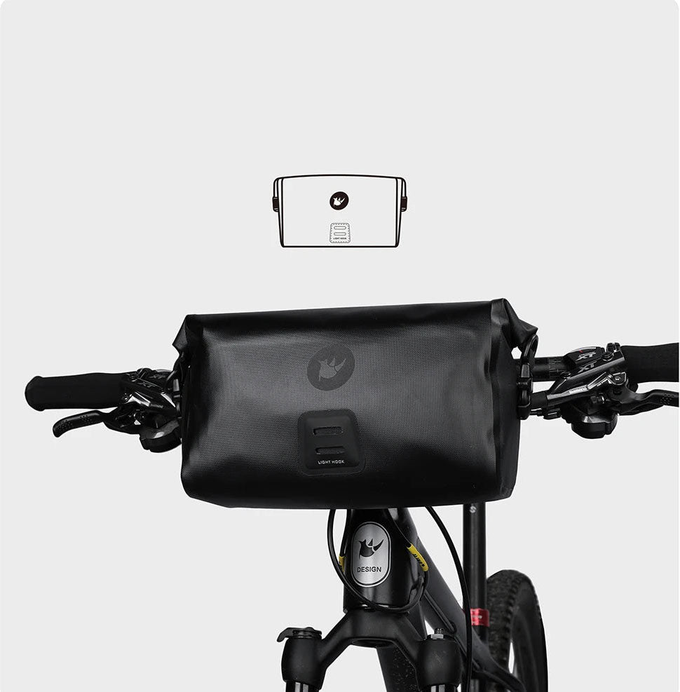 Waterproof Bike Handlebar Bag - 4L-12L Capacity