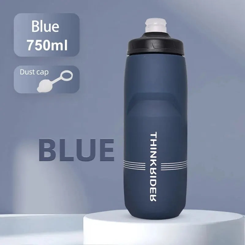 Large Capacity Bicycle Water Bottle - 620ml/750ml, Portable Design