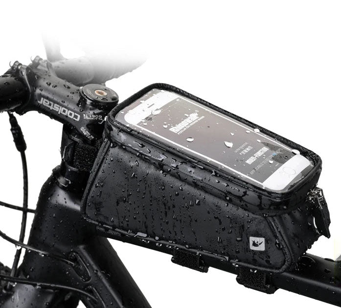 Waterproof Magnetic Bicycle Top Tube Bag - 3L Capacity