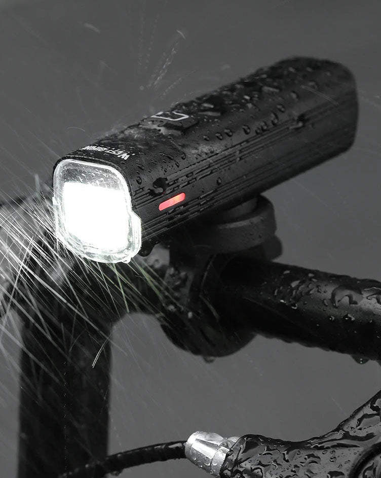 1000 Lumens Rechargeable Bicycle Headlight - Quick Release, 4500mAh Battery