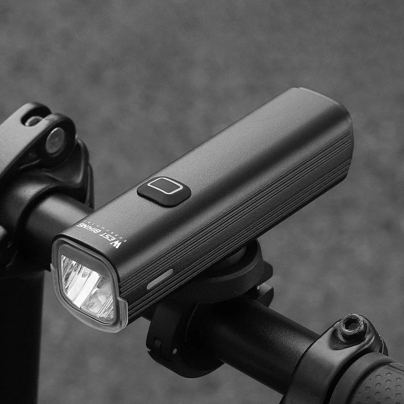 1000 Lumens Rechargeable Bicycle Headlight - Quick Release, 4500mAh Battery