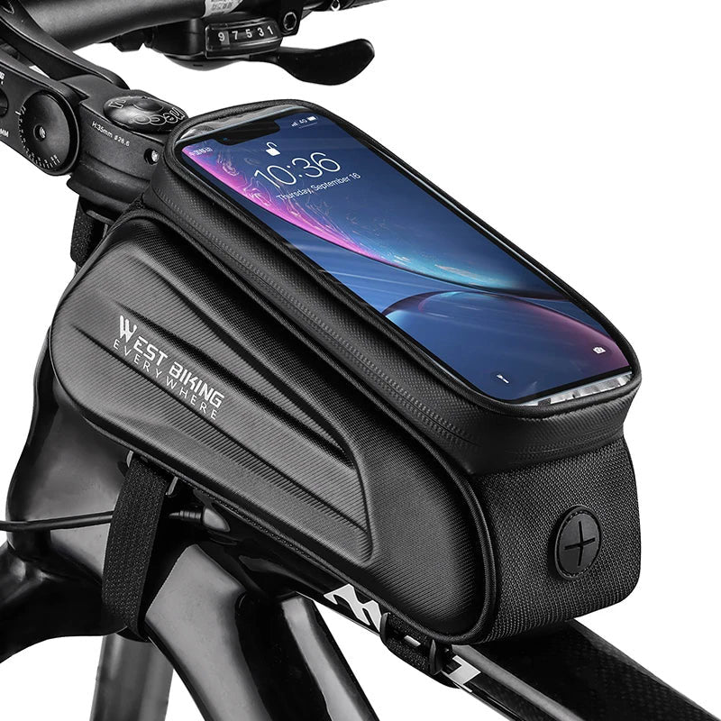 7.0 Inch Waterproof Bike Phone Touch Screen Bag