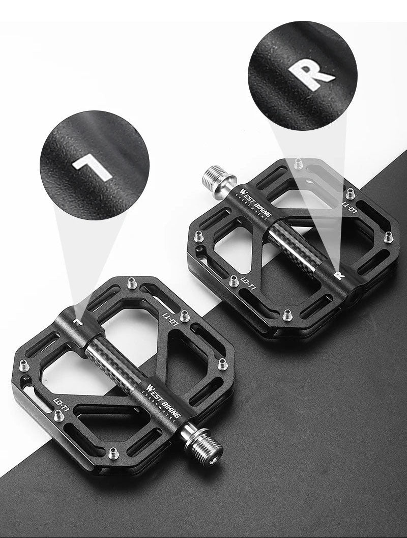 Ultralight MTB Pedals with Titanium Alloy Axle