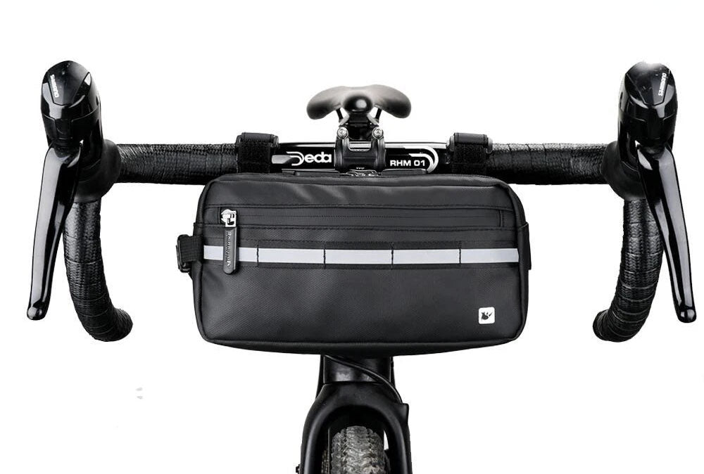 Waterproof Magnetic Bicycle Top Tube Bag - 3L Capacity