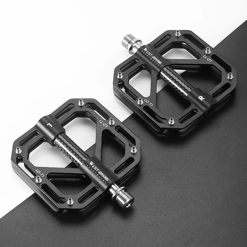 Ultralight MTB Pedals with Titanium Alloy Axle