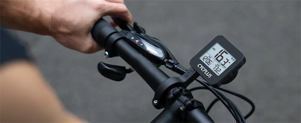 GPS Bike Computer - Wireless, Waterproof, Cycling Speedometer & Odometer