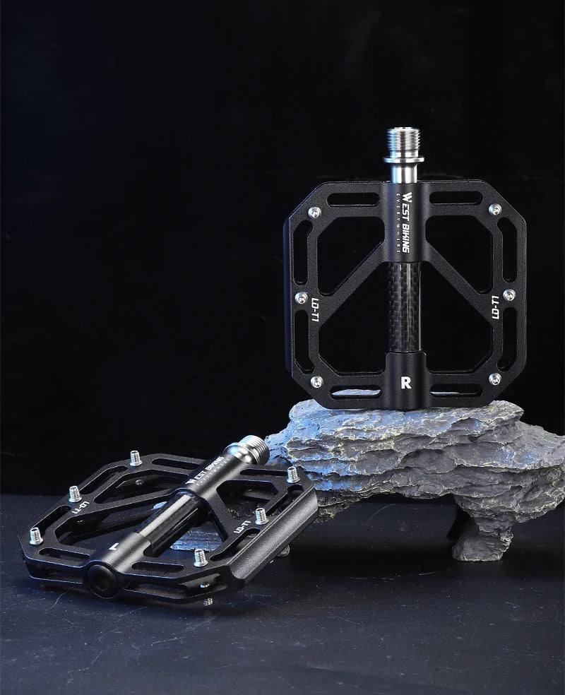 Ultralight MTB Pedals with Titanium Alloy Axle