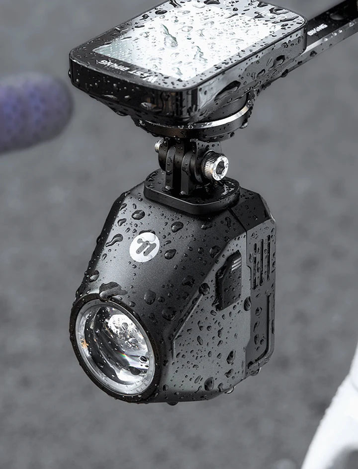 1600 Lumens Bike Headlight - Wireless Remote, IP66 Waterproof