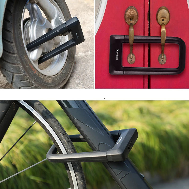 U Lock - Anti-theft Bicycle Lock for MTB and Road Bikes