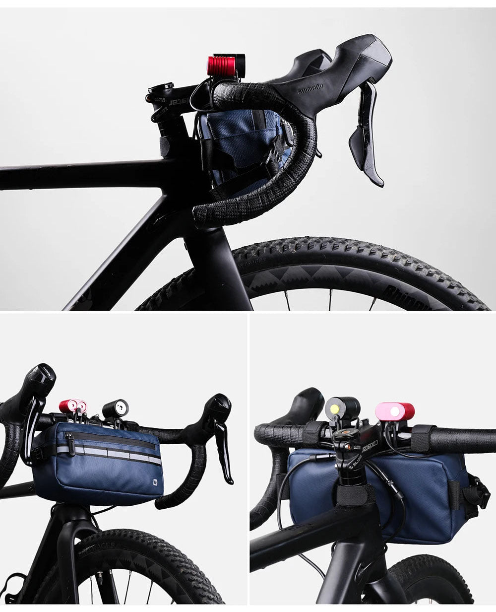 3L Multifunctional Bicycle Handlebar Bag – Water-Repellent & Versatile Storage