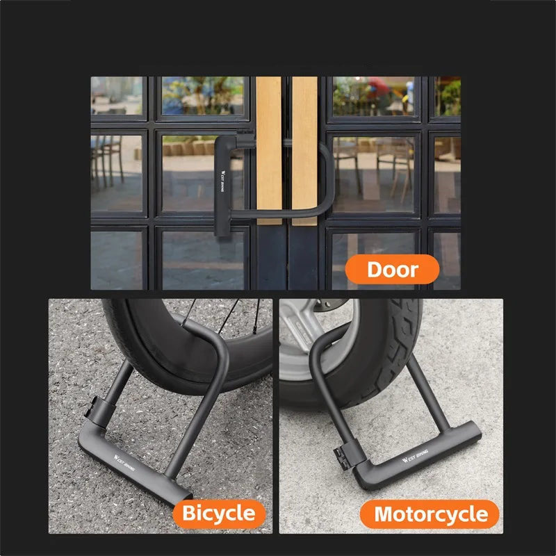 Portable Anti-Theft U Lock for Bicycles and Motorcycles