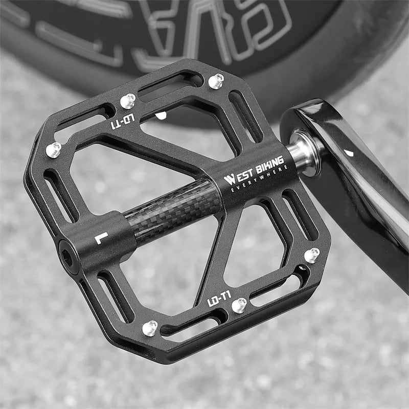 Ultralight MTB Pedals with Titanium Alloy Axle