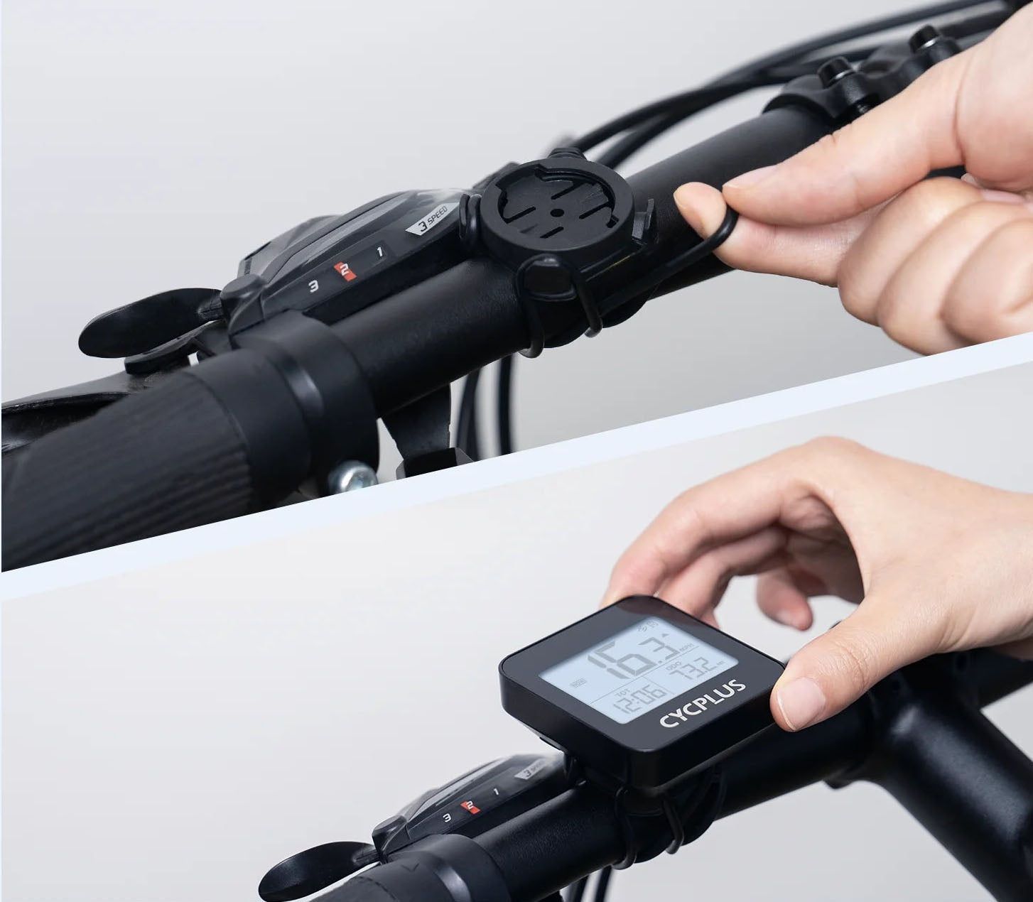 GPS Bike Computer - Wireless, Waterproof, Cycling Speedometer & Odometer