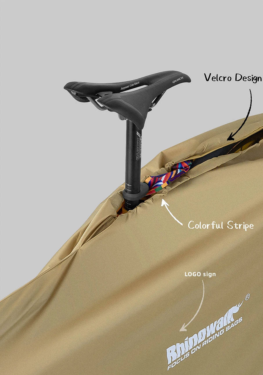 Portable Bike Cover for 26-27 Inch Mountain and Road Bicycles