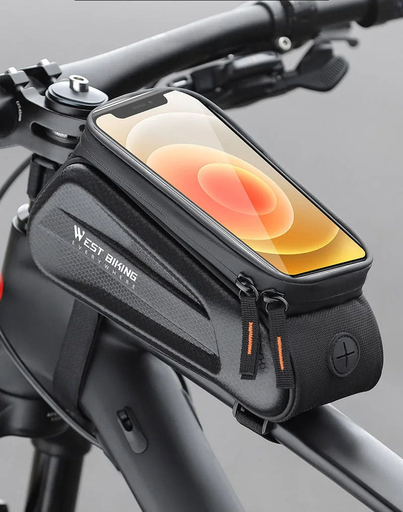 7.0 Inch Waterproof Bike Phone Touch Screen Bag