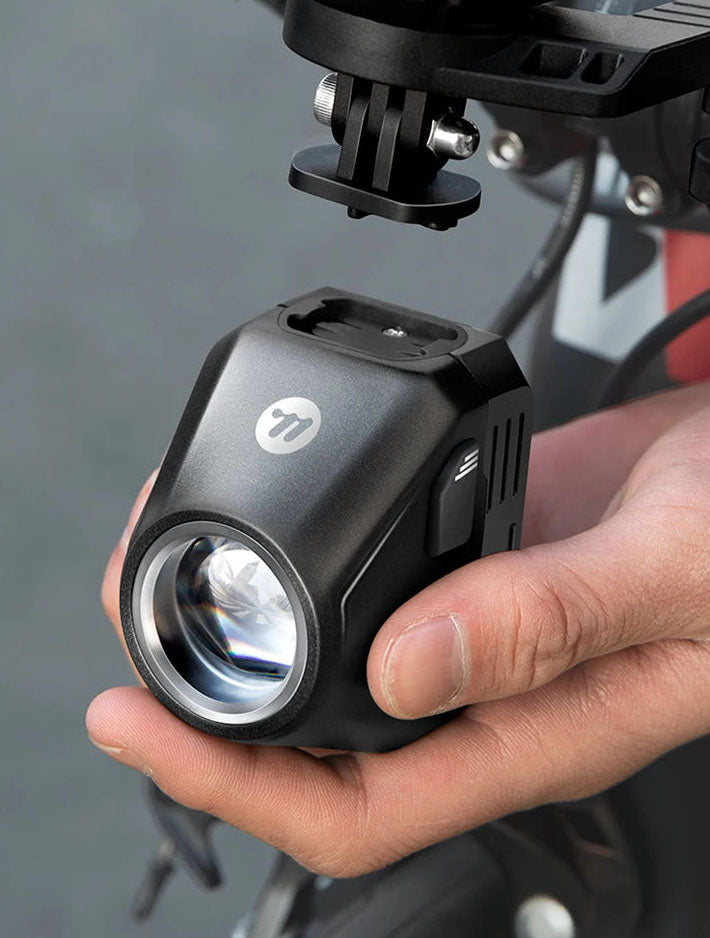 1600 Lumens Bike Headlight - Wireless Remote, IP66 Waterproof