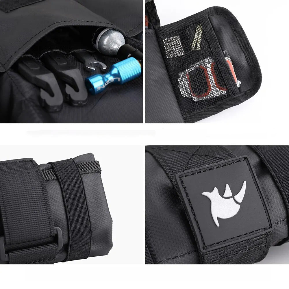 Bicycle Tool Bag - Front Top Tube Frame Bag for MTB & Road Bikes