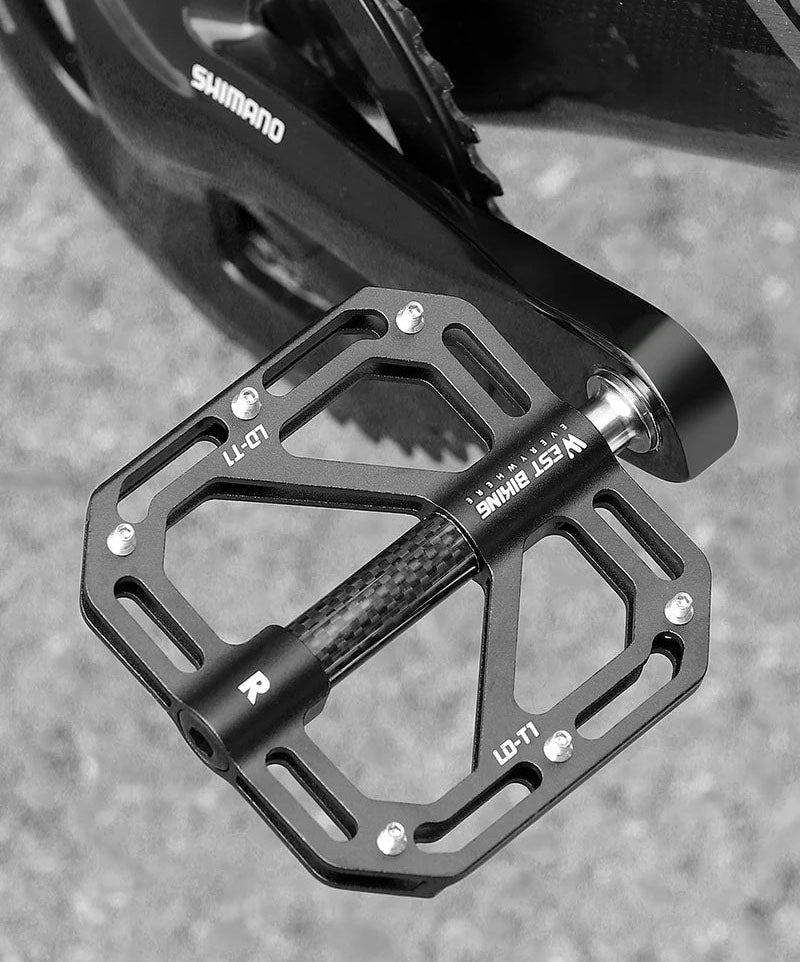 Ultralight MTB Pedals with Titanium Alloy Axle