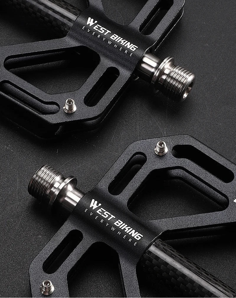 Ultralight MTB Pedals with Titanium Alloy Axle