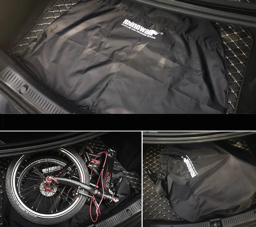 Portable Folding Bike Storage Bag for 16-Inch & 20-Inch Bikes