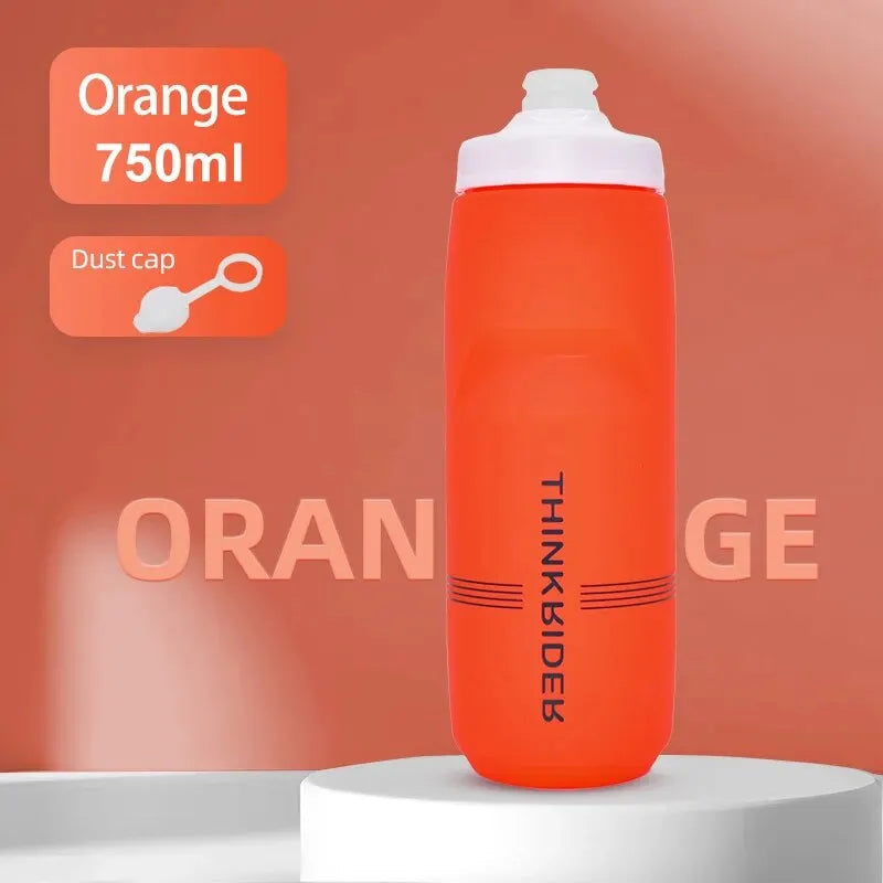 Large Capacity Bicycle Water Bottle - 620ml/750ml, Portable Design