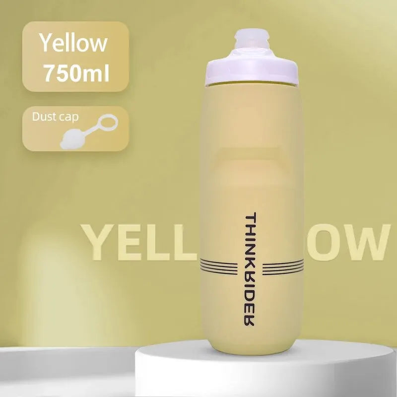 Large Capacity Bicycle Water Bottle - 620ml/750ml, Portable Design