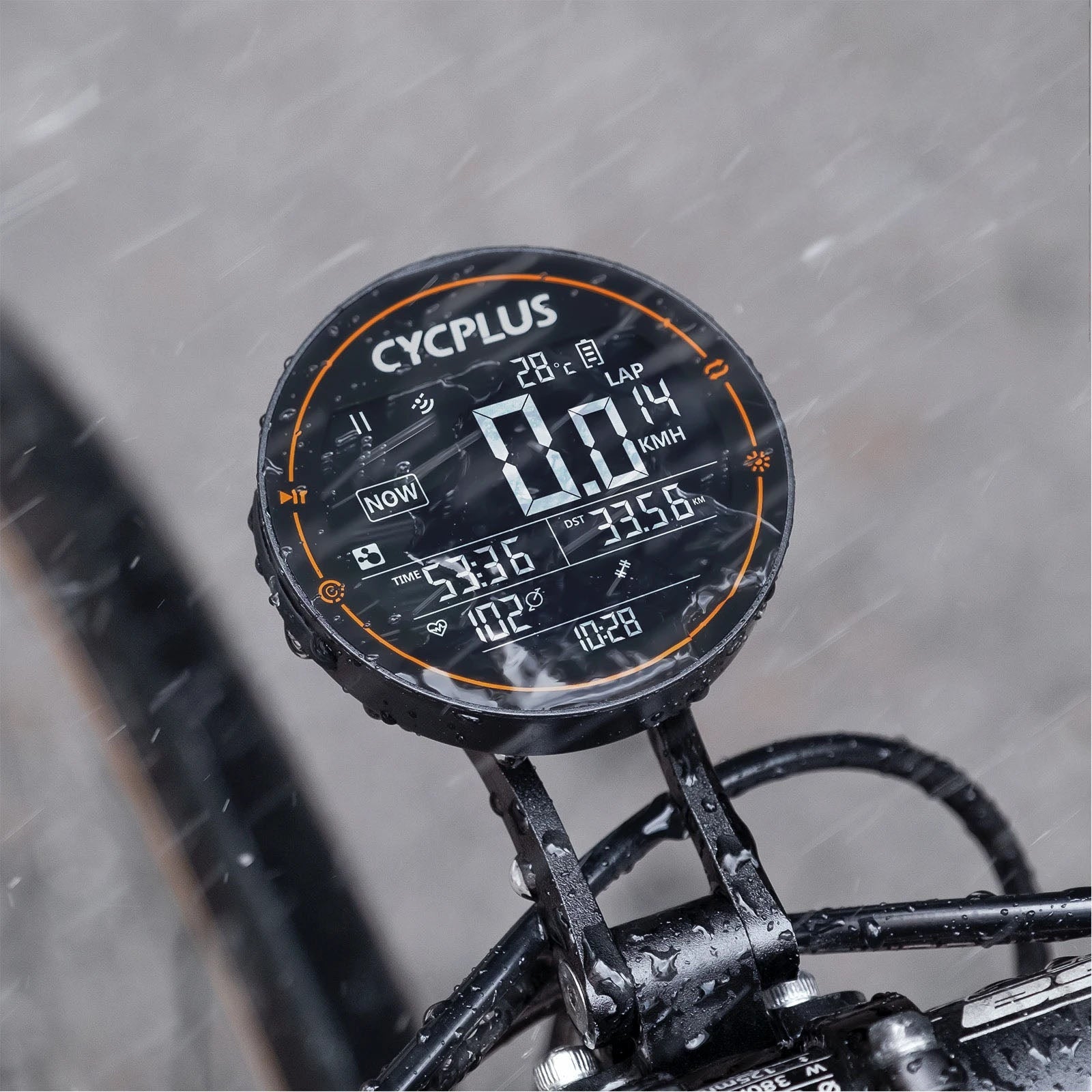 M2 GPS Bicycle Computer - Waterproof Speedometer with Bluetooth and ANT+