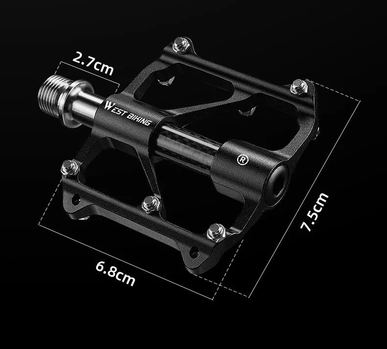 Ultralight MTB Pedals with Titanium Alloy Axle