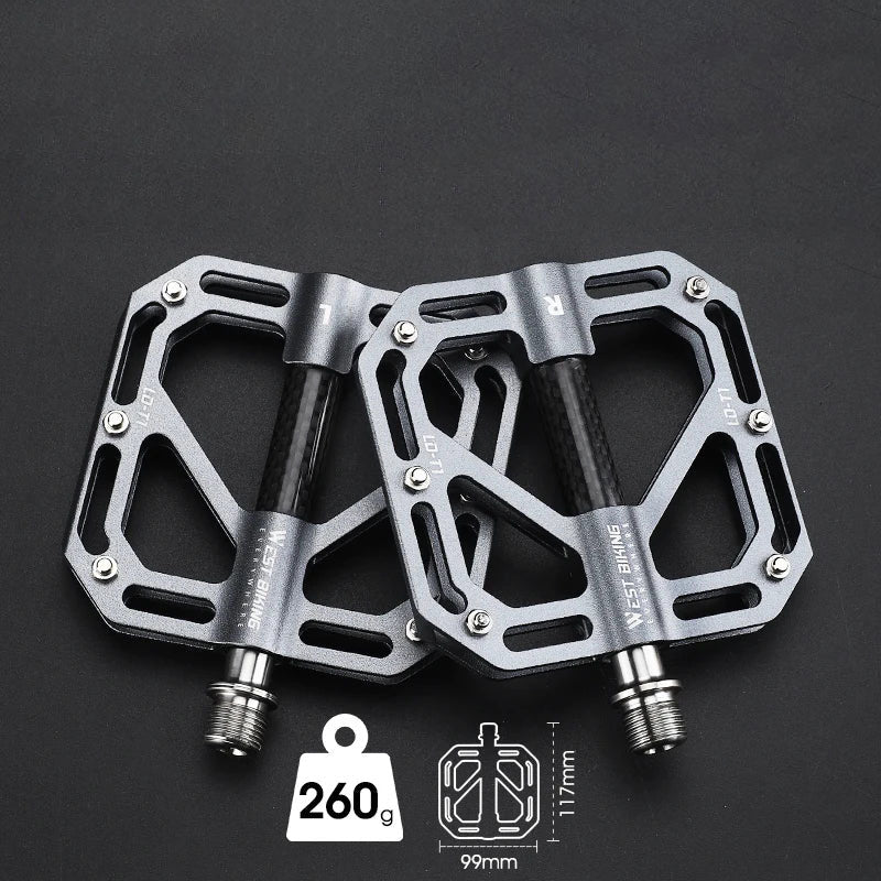 Ultralight MTB Pedals with Titanium Alloy Axle