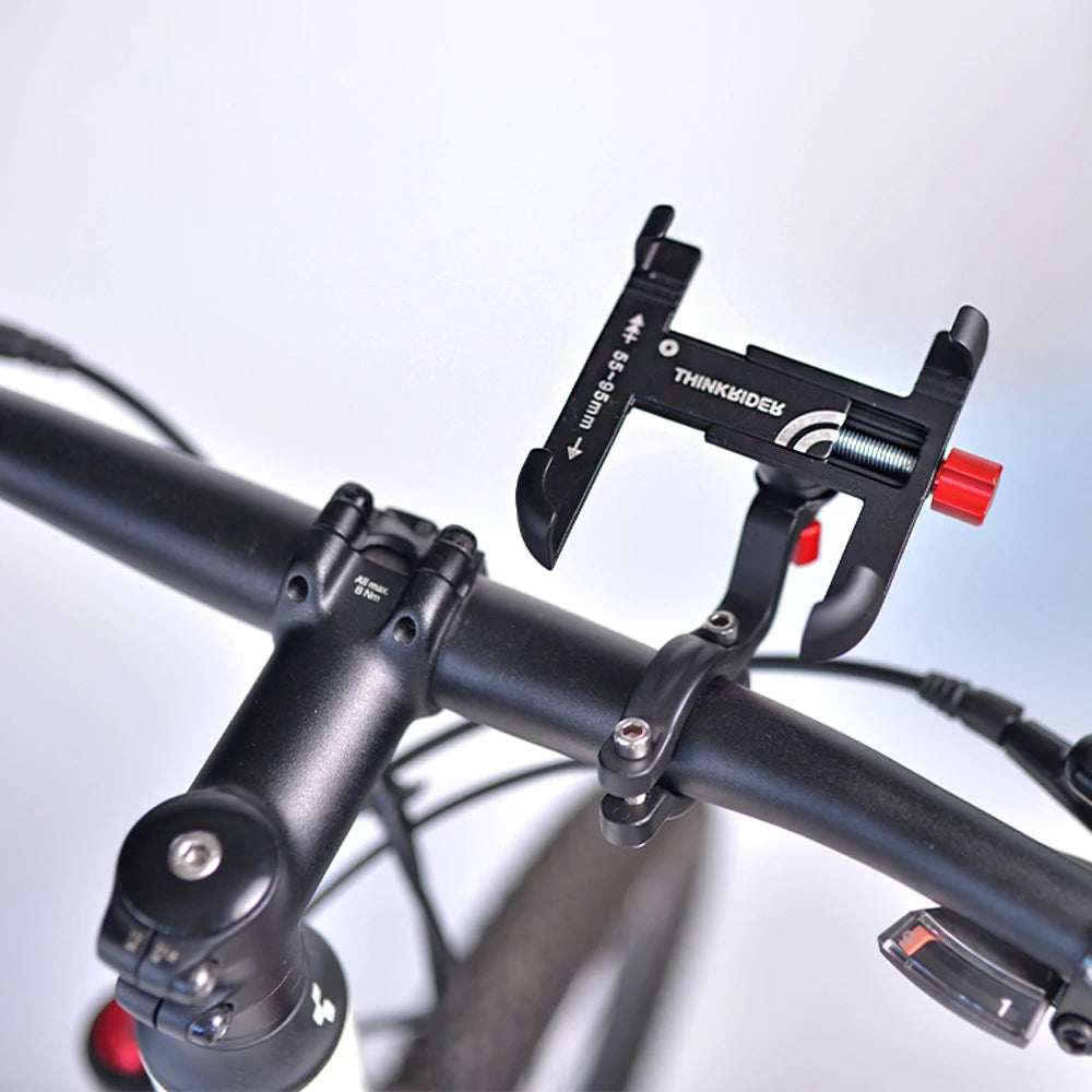 360° Rotatable Aluminum MTB Phone Mount for Bicycles