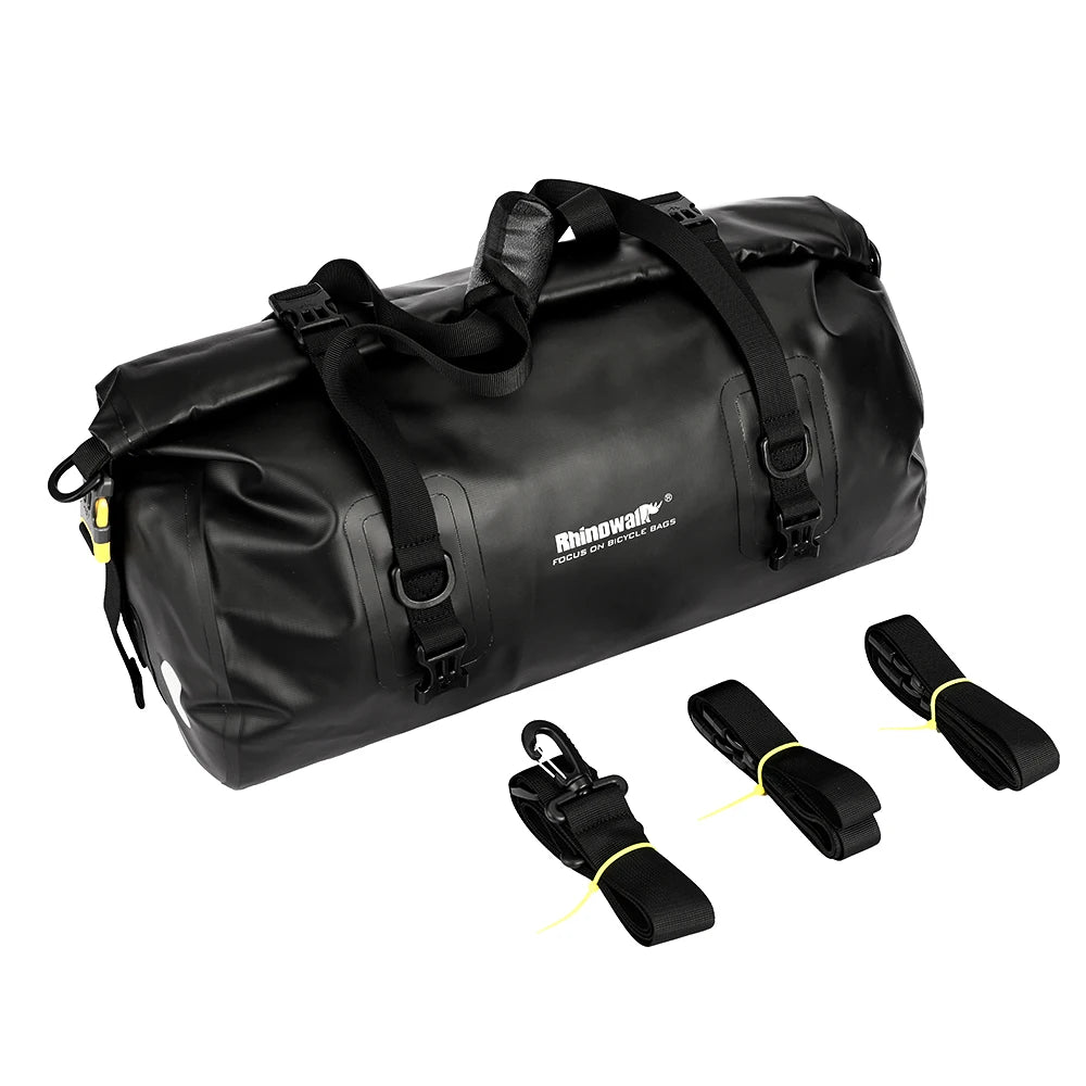 20L Waterproof Bike Rear Seat Bag - Versatile Pannier & Gym Bag