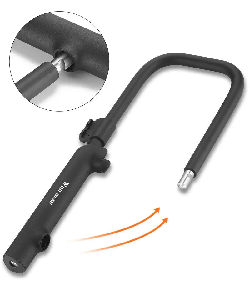 Portable Anti-Theft U Lock for Bicycles and Motorcycles