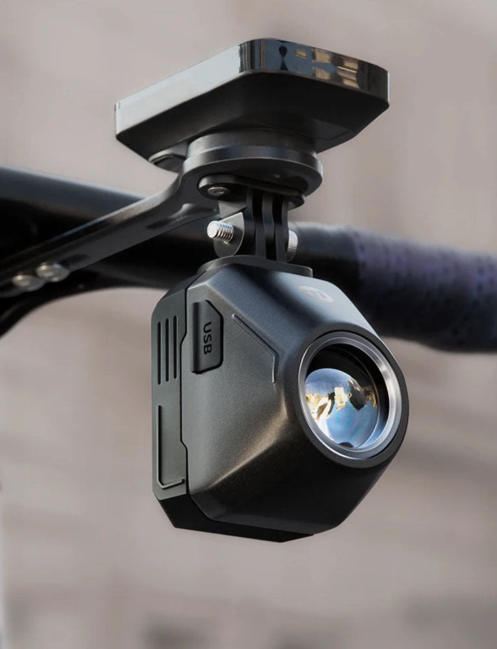 1600 Lumens Bike Headlight - Wireless Remote, IP66 Waterproof