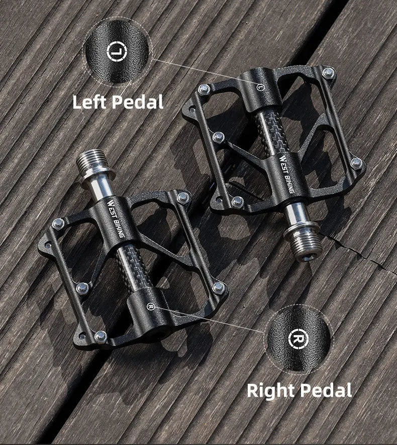 Ultralight MTB Pedals with Titanium Alloy Axle