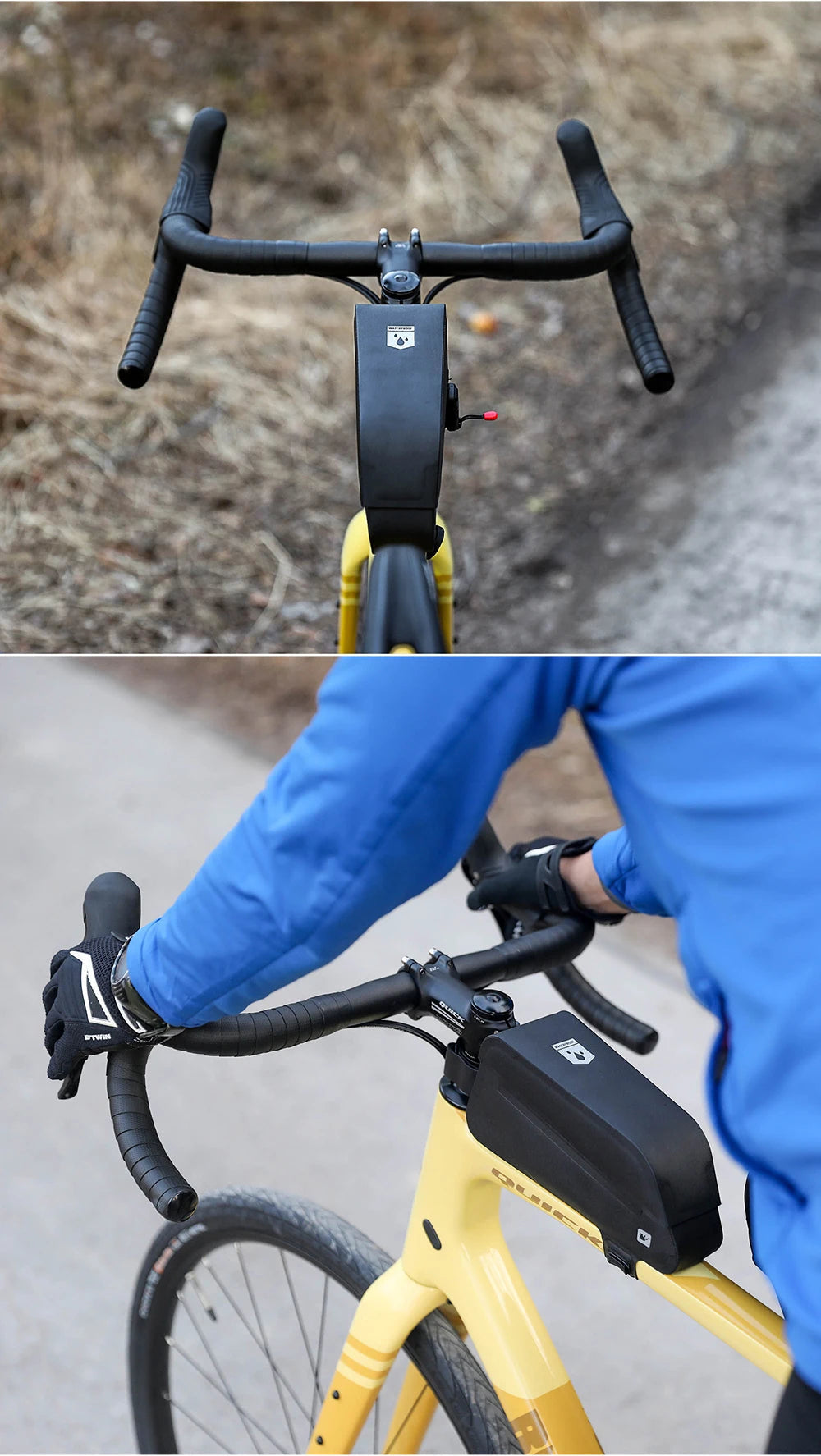 Waterproof Magnetic Bicycle Top Tube Bag - Model K33