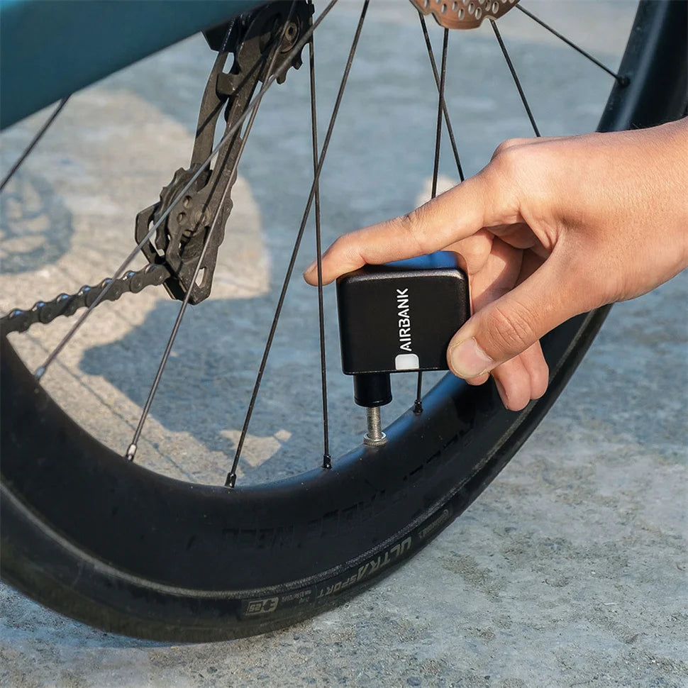 Mini Portable Bicycle Pump - 100PSI Rechargeable Air Inflator