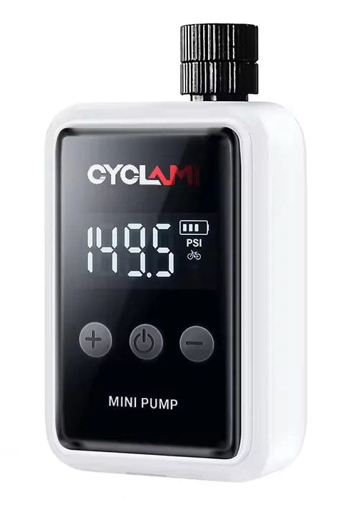 Portable Electric Bike Pump with Digital Gauge - 150 PSI Rechargeable Tire Inflator