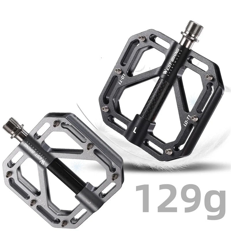 Ultralight MTB Pedals with Titanium Alloy Axle