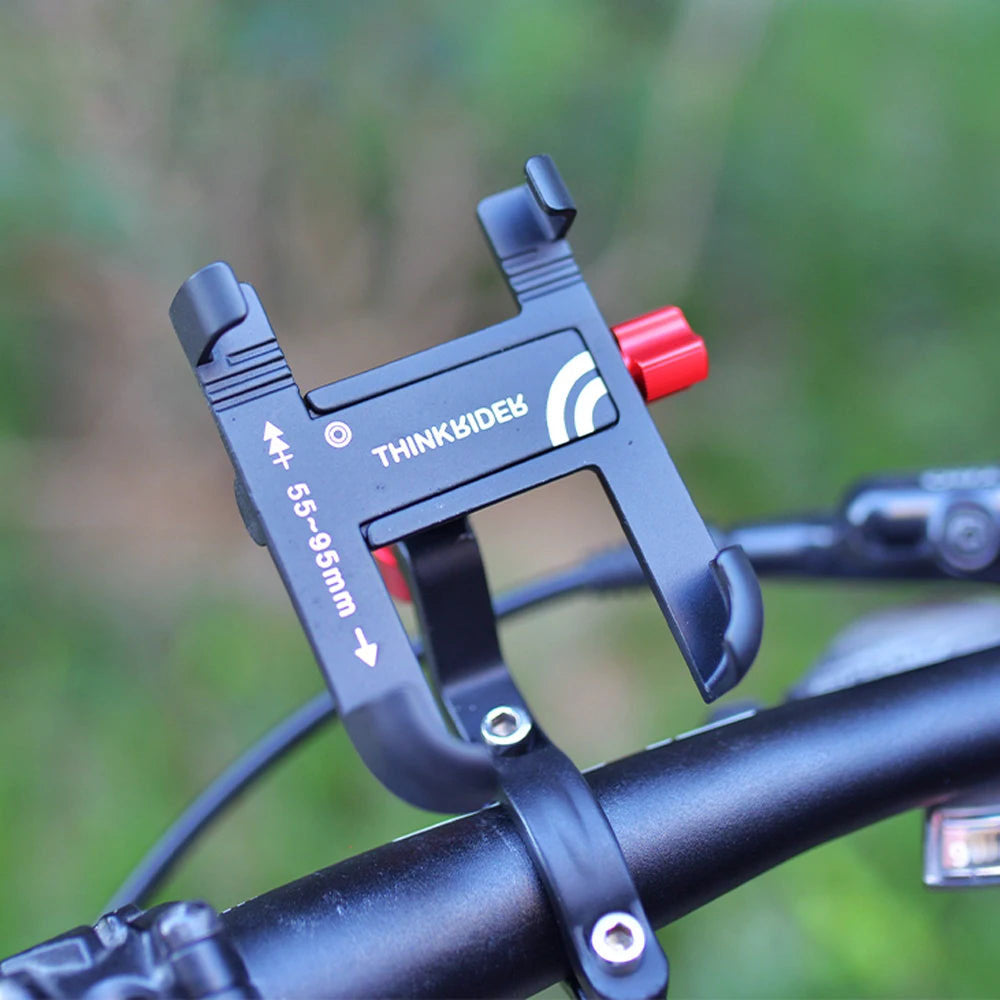 360° Rotatable Aluminum MTB Phone Mount for Bicycles