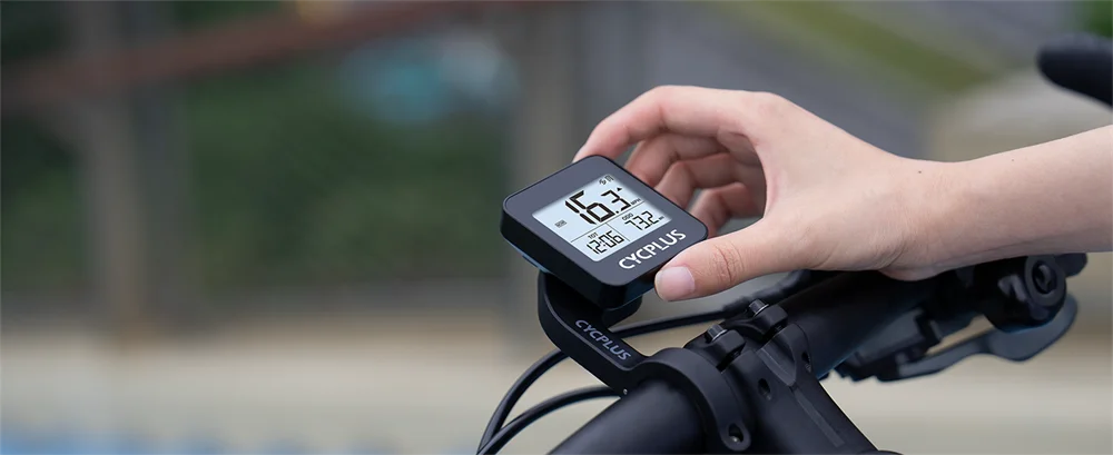 GPS Bike Computer - Wireless, Waterproof, Cycling Speedometer & Odometer