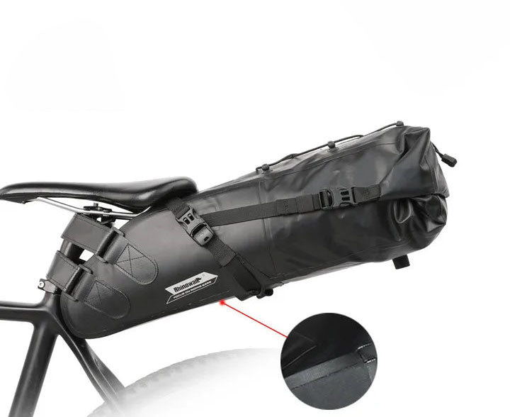 Waterproof Bicycle Handlebar and Frame Bag Set - Long-Distance Cycling Pannier